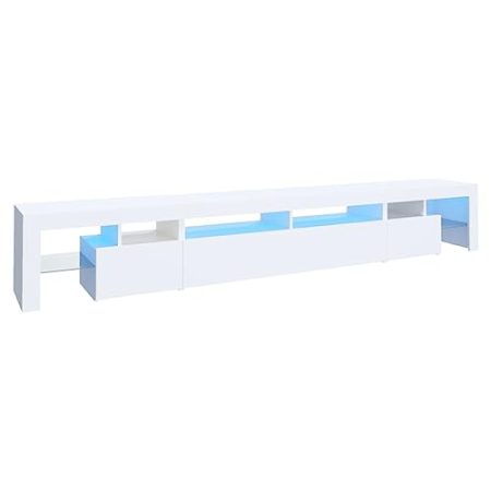 Generico Kangqiling3152778 TV-Schrank mit LED-Lichtern, 260 x 36,5 x 40 cm