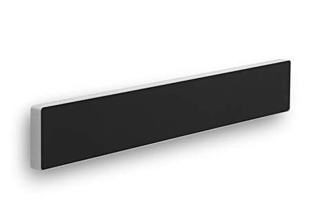Bang & Olufsen Beosound Stage - Dolby Atmos Soundbar für TV mit HDMI, WLAN und Bluetooth-Lautsprecher, unterstützt Chromecast und Airplay - Aluminium, Silber/schwarz