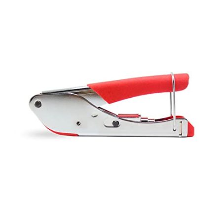 WKWPYCYUH 1pc Multitool Abisolierzange Quetschzange Koaxialkabel Kaltpresse Klemme RG6 Kabel-TV Crimpwerkzeug Set for F-Köpfen Zubehör für Handwerkzeuge