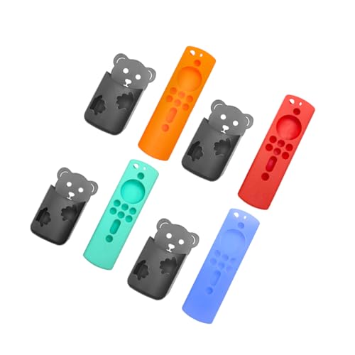 OSALADI 1satz Fernbedienungs- Kompatibel Mit Stick Gen Farben Rot Orange Nachglühen Blau Nachglühen Grün Schutzhülle Organizer Für Tv-Controller Und Zubehör