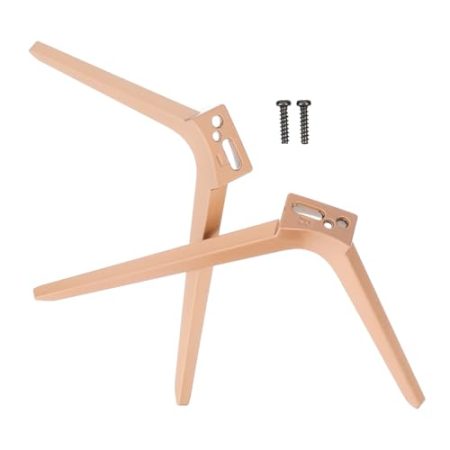 IMIKEYA 1 Paar Tv Basishalterung Tv Displayständer Tv Halter Für Flachbildschirme Tragbarer Tv Ständer Tv Ständer Zubehör Tv Halter Für Schlafzimmer Tv Bein Set Standfuß Silberne