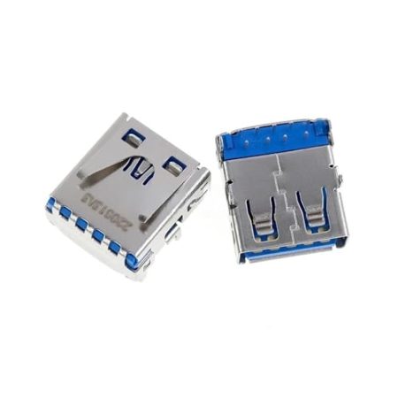 2 STÜCKE for PS5 for Playstation 5 USB 2.0 Video TV Interface Jack Anschluss Zubehör for PS5 Konsole 3.0 3.0 USB Buchse(USB 3.0)