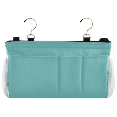 EtherSpher Nachttisch-Caddy, Aufbewahrungstasche, Schlafsaal, Bett, für TV-Fernbedienung, Handys, Zeitschriften, Tablets, Zubehör