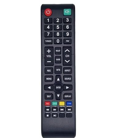 Fernbedienung kompatibel für Sharp Sharp 24FA2E 24FA2K 32F42E 32FA24 32FA2E 32FA3E 32FA4E 32FA7E Blaupunkt BN24H1372EEB BN32H1372E1B BN32H1372EB BN32H1372EEB BN32H1372EEB BN32H1372EEB 372EIB B Qilive,