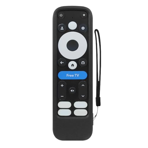 GMBYLBY Soft Protective Deckt Hautfreundliche Hülle Fernbedienungskoffer Schockdes Silikonhlee Für 2024 Onn 4k