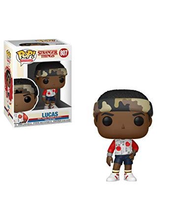 Funko Pop! Vinyl: Television: Stranger Things: Lucas Sinclair - Vinyl-Sammelfigur - Geschenkidee - Offizielle Handelswaren - Spielzeug Für Kinder und Erwachsene - TV Fans
