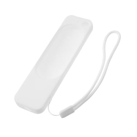 HEMOTON Abdeckung 5St Fernbedienung gehäuse Fernseher TV-Fernbedienungsabdeckung Silikonschutz Schutzhülle stoßfestes Gehäuse Fernsehen Regler Fall Zubehör 4k Hülse Kieselgel Weiß