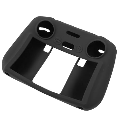 Drohnenfernbedienungsabdeckung, RC 2 Controller Silikonabdeckung, Präzises Elastisches Loch Flexibel für 4 Pro Air 3 RC 2 (Black)