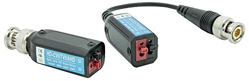 Video-Balun-Paar – bis zu 5 MP TVI/AHD/CVI | CCTV-Zubehör, 1 x Menge – BNC-LAN-P-5MP