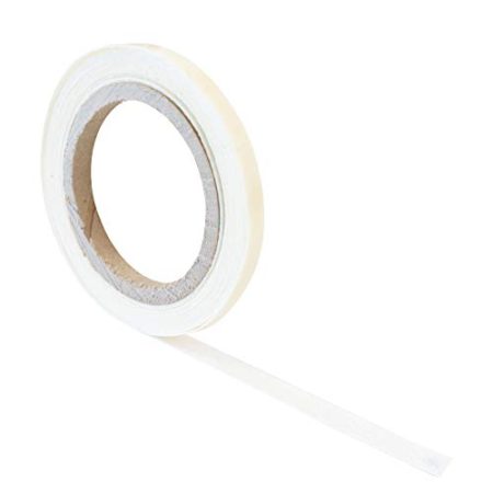 haggiy Filzband - Filzstreifen selbstklebend - Filzgleiter - Filzrolle - Klebeband Filz - 1,0 mm stark, Breite: 10 mm, Länge: 5 m, weiß