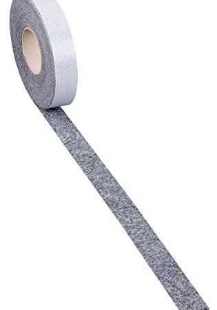 haggiy Filzband - Filzstreifen selbstklebend - Filzgleiter - Filzrolle - Klebeband Filz - 1,7 mm stark, Breite: 20 mm, Länge: 5 m