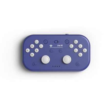 8bitdo Lite SE Bluetooth Gamepad for Switch, Android, iPhone, iPad, macOS and Apple TV, for Gamers with Limited Mobility (Purple)