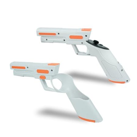 Halterung für Quest3 Controller Pistole Halter, Shooting Halterung für Quest3 Gamepad 2 Stück Handle Supporter Handheld Stand VR Zubehör