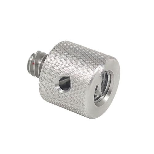 Kamera-Konvertierungsschraube 1/4 bis 3/8 M5 M6 M8 M10 Männlich Weiblich Schraube Stativ Einbeinstativ Mount Adapter Fotografie Zubehör-1 4 M bis M8 F Silber