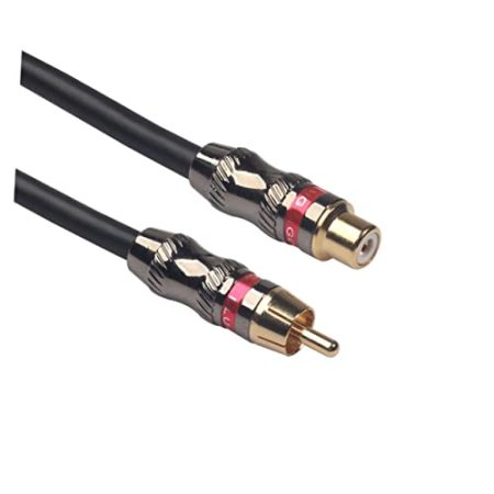 HOMSFOU Verlängern Sie Die Kabellänge Auf Buchse Audiokabel-adapter Für Tv-lautsprecher Computer Auto