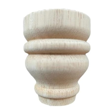 HRTUFN MIUYTRN 1PC 7x6cm Europäischen Stil Massivholz Geschnitzte Möbel Fuß Beine TV Schrank Sitz Füße Hohe Qualität kleine Frische Zubehör cuicui