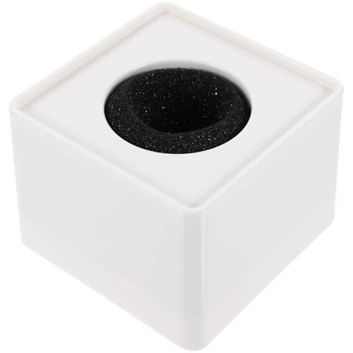 HOMSFOU 4 Stücke Tv Flag Mikrofon Host Flags-Mikrofon Zubehör Konferenz Interviewing Schule Hause Geformt Mic Quadrat Flaggen Ausrüstung Büro Handheld Nachrichten Benutzerdefinierte