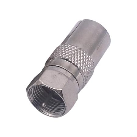 VRTYVEYBB F-Stecker auf TV9 5-Buchsenadapter für zuverlässigen TV-Anschluss. Wählen Sie aus 1/5/10 Stück (1 Stück)