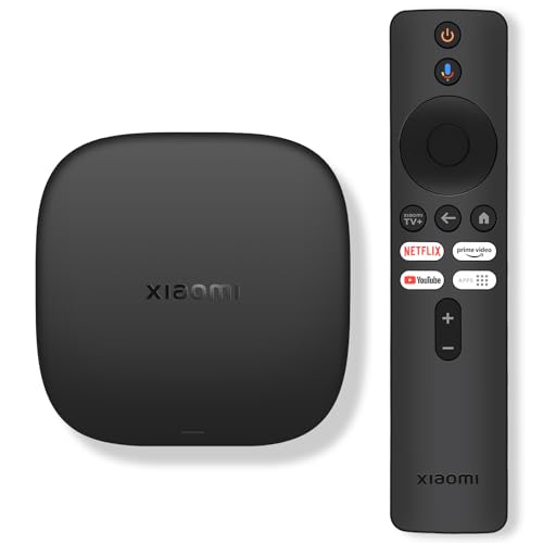 Xiaomi TV Box S 3rd Gen – 4K UHD, Google TV, 32GB Speicher, Dolby Vision & Atmos, WiFi 6, HDMI 2.1, schnelles Streaming, kompakt und leistungsstark
