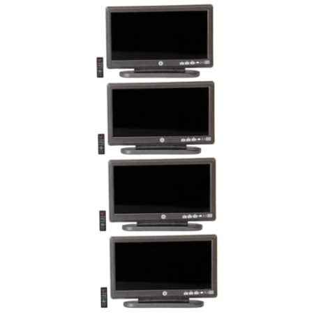 TOYANDONA 4sätze Miniatur Tv Modell Für Puppenhaus Delikates Tv Zubehör Aus Hochwertigem Maßstab Für Puppenhaus Dekoration Bringt Wärme Und Stil Ihr Miniatur Zuhause