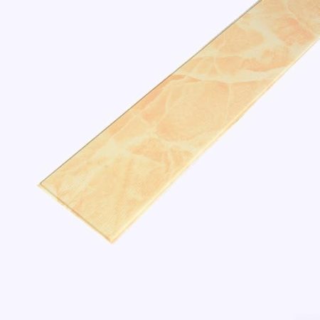 Ästhetische 3D-PVC-Basisleisten-Aufkleber, perfekte Ergänzung, um Ihre Innenräume zu verwandeln (Marmor Hellgelb)