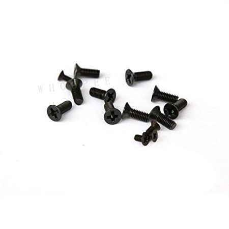 20-100Pcs M1 M2 M2.5 M3 M4 KM Schraube SSD Elektronische Reparaturschrauben Zubehör Für -M4 20pcs,30mm,Schwarz