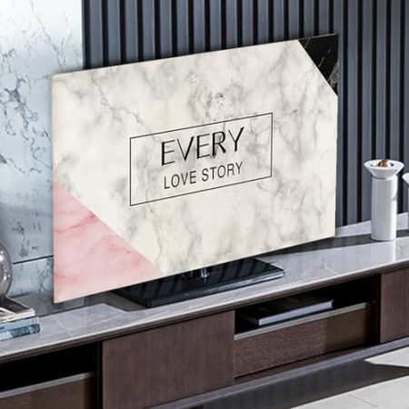 Tv-abdeckung, Staubdichte Tv-abdeckung, Universelle 32-80-zoll-tv-schutzfolien Für Den Innenbereich, Tv-zubehör, Displayschutzfolien Für Lcd-, Led- Und Plasma-flachbild(Size:19in(46x35cm),Color:B)