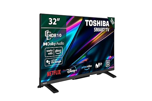 TOSHIBA 32WV2E63DG - 32'' (80 cm) LED-Fernseher - HD Ready 1366x768 - DTS Virtual:X - Smart TV - 2xHDMI