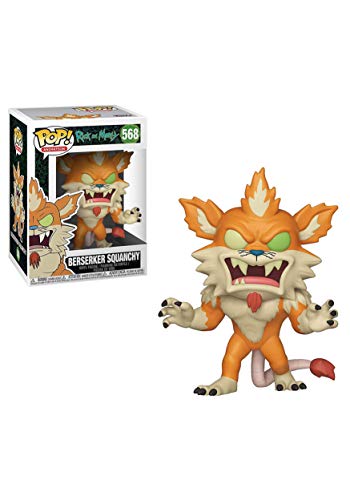 Funko Pop! Animation: Rick and Morty-Berserker Squanchy Collectible Figure - Vinyl-Sammelfigur - Geschenkidee - Offizielle Handelswaren - Spielzeug Für Kinder und Erwachsene - TV Fans