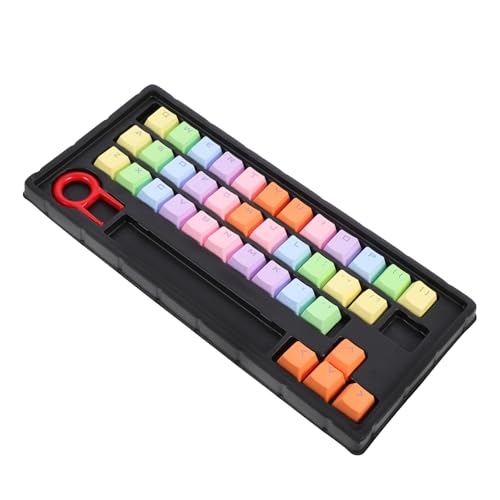 jojofuny 2 Sätze Tastenkappe Tastatur Versorgung Pudding Keycaps Keyset Leuchtend Computertastaturen Tastatur- Klaviatur Bunte Tastaturkappen Tastaturschutz Wort Durch Zubehör Pbt
