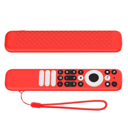 Zqxnt Schutz Silikongehäuse Für RC902V 802NU1 Remote Nicht Slip Texturschale Mit Schockabdeckungen Mit Schockabdeckungen Wrap Voice Remote Schutzmaßnahmen