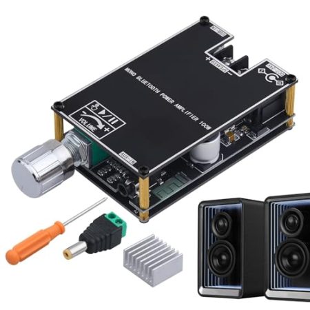 Yulokdwi Drahtloses Audio-Verstärkermodul,100W Mono Verstärkerplatine - Drahtloses Audio-Zubehör Für Auto Haushalt Outdoor Veranstaltungen