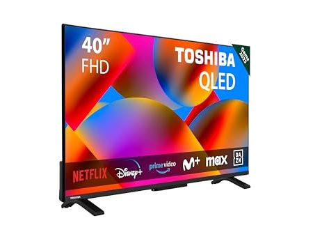 Toshiba 40QV2F63DG - 40'' (100 cm) QLED-Fernseher - FHD 1920x1080 - DTS Virtual:X - Smart TV - 2xHDMI