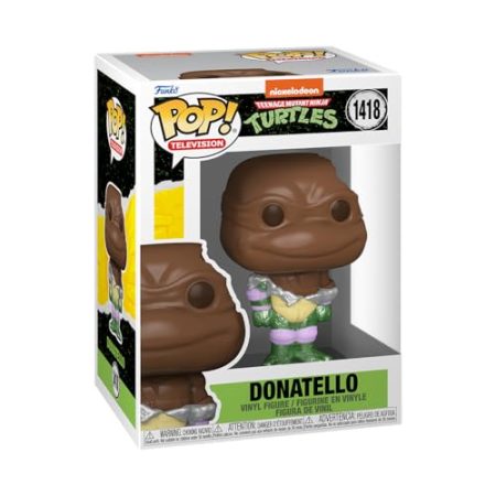 Funko POP! TV: Teenage Mutant Ninja Turtles (TMNT) - Donatello - Easter Chocolate - TMNT Retro/Classic - Collectable Vinyl Figure for Display