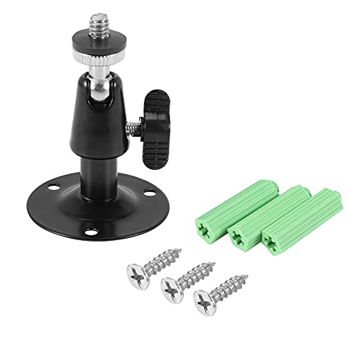 Staccatory Wandhalterung schwarz Metall ueberwachungskamera Wandhalterung 7,62 cm