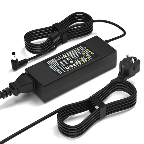 19.5V Netzteil für Sony Bravia TV 24'' 32'' 40'' 42'' KDL Serie KDL-24 KDL-32 KDL-40 KDL-42 KDL-48R510C KDL-40R510C KDL-48W650D KDL40W600B LED LCD HDTV Bildschirm TV Ladegerät Kabel