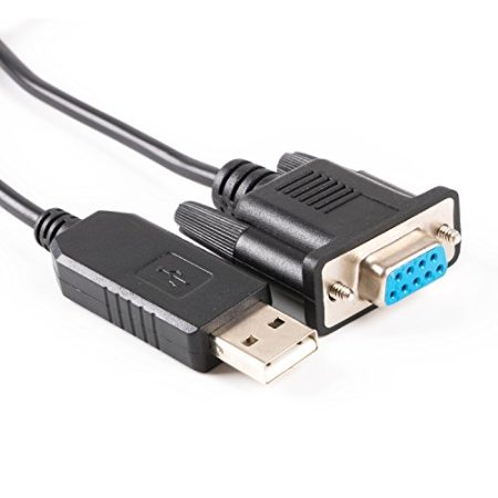 FTDI Chipsatz Cross Wired USB Seriell DB9 FT232R RS232 Null Modem Kabel PC-Steuerung TV-Kabel (Standard DB9 COM-Port-Pinbelegung)