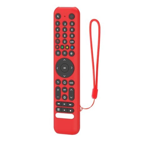 HUAANYA Silikonschutzfall Für RC716 RC833 Fernbedienung Mit Antislip Design Und Abnehmbarer Lanyard Bright Color Fernbedienung