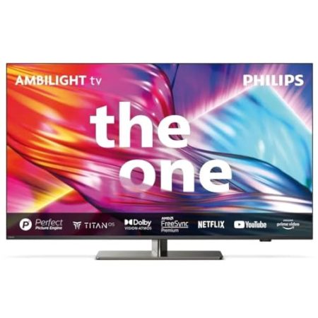 TV LED Philips The One 65PUS8949 164 cm Ambilight 4K UHD Smart TV 2024 Gris anthracite