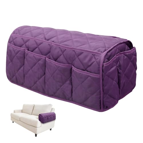 Sofa-Arm-Aufbewahrungstasche, Organizer mit 14 Fächern, Fernbedienungshalterung, Armlehne mit mehreren Taschen, praktisches Zubehör für die Couch-Seite, praktische Aufbewahrungslösung für Handys