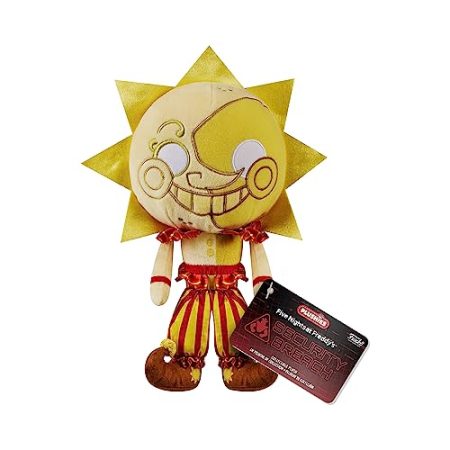 Funko Plush: Five Nights at Freddy's (FNAF) SB - Sun - (CL 7") - Plüschtier - Geschenkidee Zum Geburtstag - Offizielle Handelswaren - Gefüllt Plüschtiere Für Kinder und Erwachsene und Freundinnen