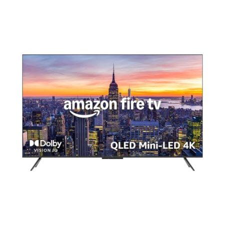 Wir stellen vor: Die Amazon Fire TV Omni-Mini-LED-Serie, QLED-Smart-TV mit 55 Zoll (139 cm), 4K UHD, Dolby Vision IQ, Ambient-TV, 144-Hz-Spielmodus, Local Dimming und Sprachsteuerung mit Alexa