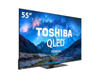 Toshiba QLED 55QV3F63DG 55? 4K Ultra HD Dolby Vision Atmos Bluetooth Frameless
