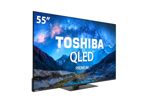 Toshiba QLED 55QV3F63DG 55? 4K Ultra HD Dolby Vision Atmos Bluetooth Frameless