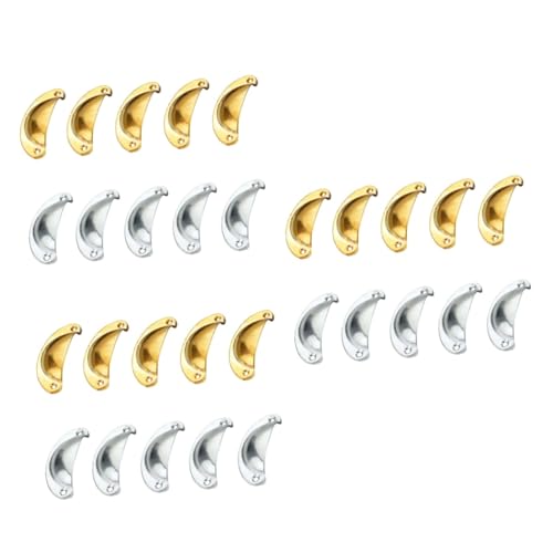 Angoily TV-Schrankgriffe 30 Stk Chinesische Knöpfe Vintage Tasse Zieht Schrankgriffe Antike Schrankknöpfe Antike Knöpfe Schublade Zubehör Bürogriffe