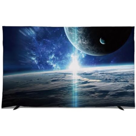 VUT 22-80 Zoll Tv-Abdeckung Für LCD-led, Wand-tv-staubschutz Für Den Innenbereich, Malerei, Druck, Staubdicht, Tv-displayschutz, Tv-zubehör(Size:28IN,Color:C)