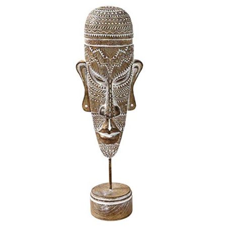 WQUANB Amerikanische Retro Afrikanische Statue Dekoration Ornamente Europäische Wohnzimmer TV Schrank Weinschrank Dekoration Schießen Requisiten