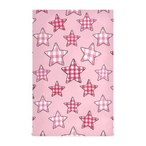 EtherSpher Dekorative Küchenhandtücher mit Cartoon-Muster, dekorativ, saugfähig, wiederverwendbar, Frottee-Geschirrtuch, helles Spülbecken, Ofen, Zubehör, Para Mesas, 71,1 x 45,7 cm, 4 Stück