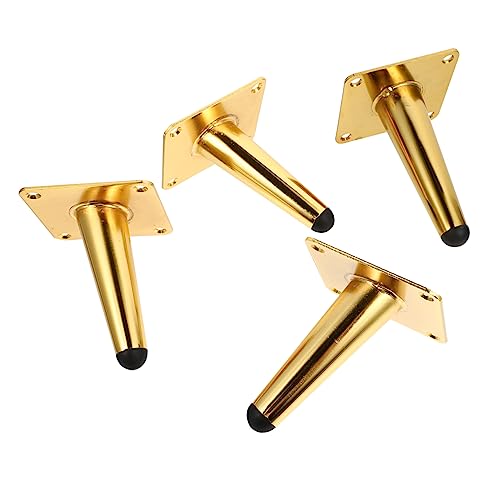 WOONEKY 4stücke Möbelbeine Verstellbare Sofafüße Für Sofa Bett Schrank Tv-möbel Titanfarbe Langlebig Und Installieren