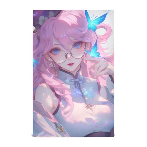 EtherSpher Dekoratives Geschirrtuch mit Zombie-Motiv, lustige Mikrofaser-Handtücher für Küche, Frottee, Geschirrtücher, Reinigung, Erntedankfest, Zubehör, Para Mesas, 71,1 x 45,7 cm, 4 Stück